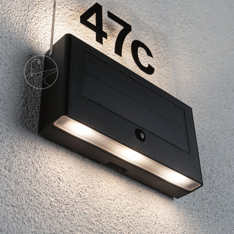 YD27-Solar LED house number light sensor