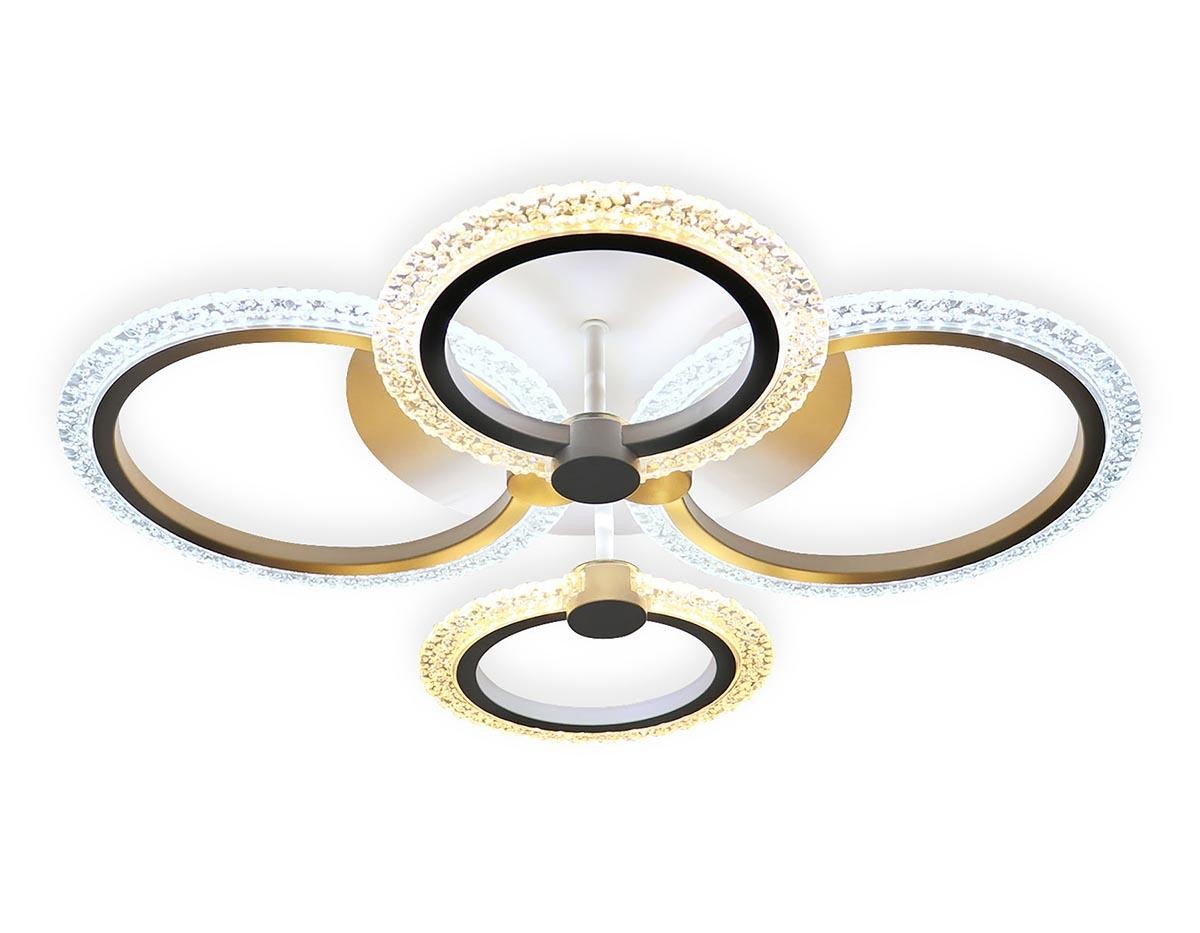 4-circle 3CCT acrylic ceiling light