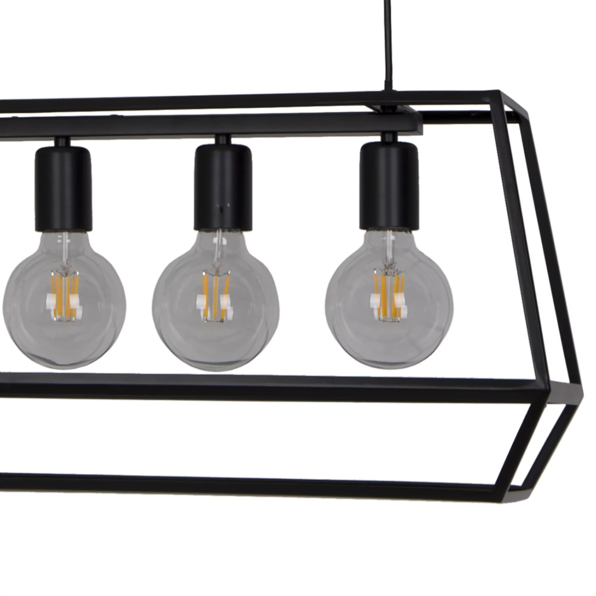 5-light chandelier adopts modern industrial design