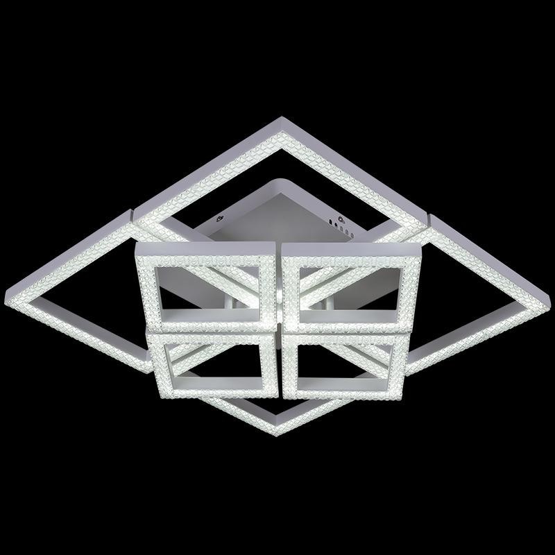 Acrylic crack square 3CCT ceiling light