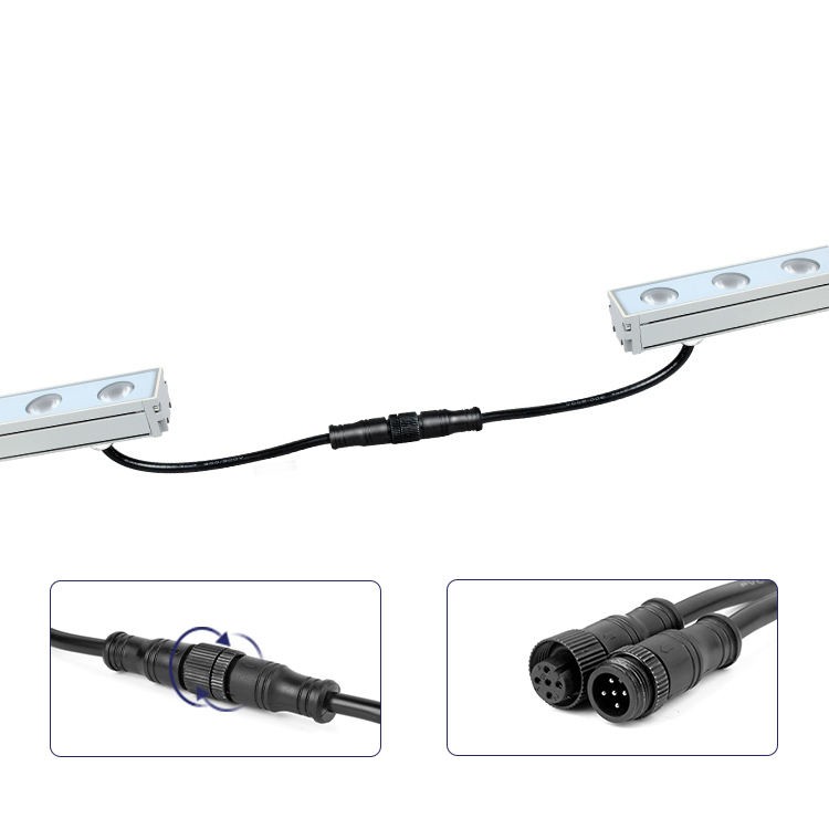 YD44-Architecture Building DMX RGB LED Linear Wall Washer