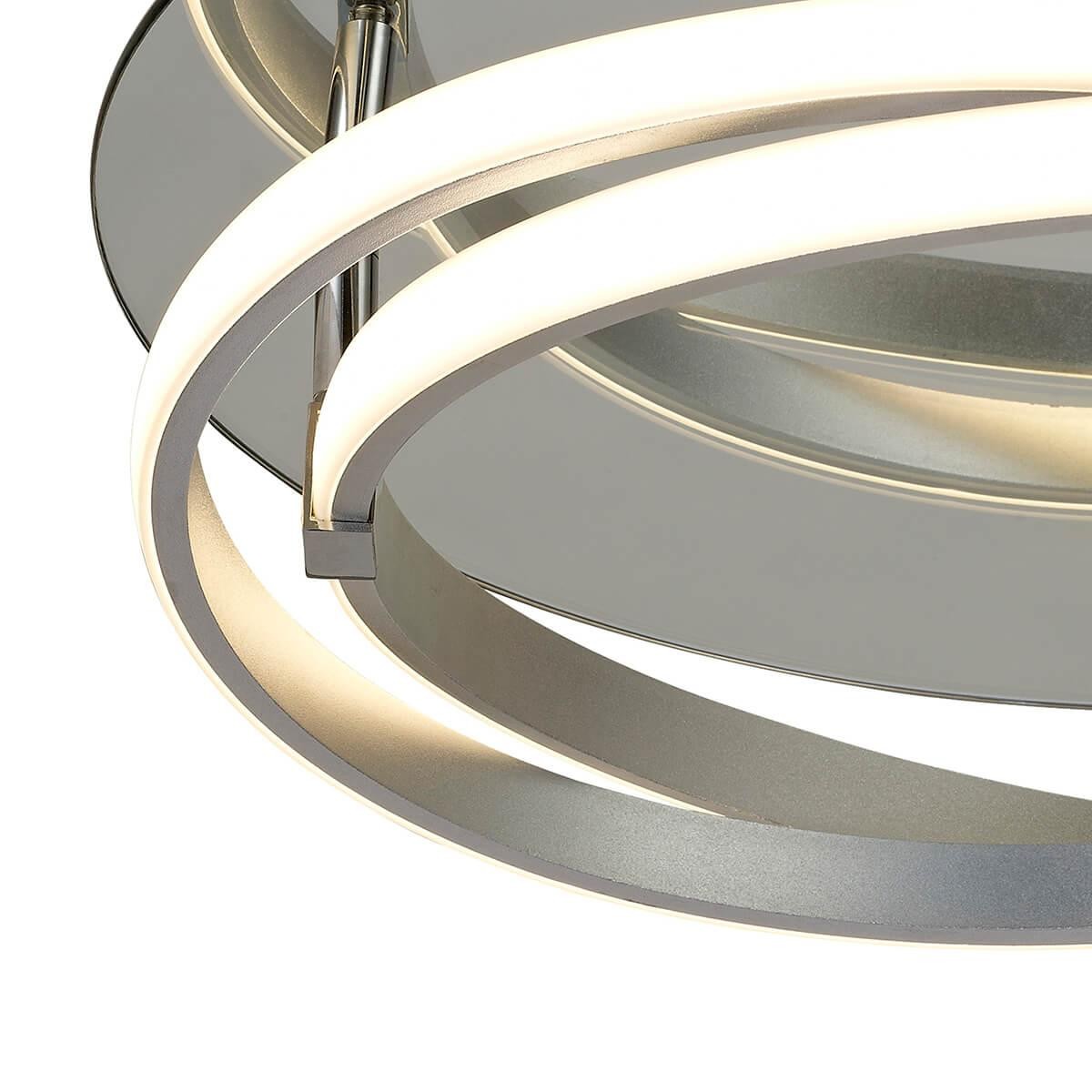 Double ring silicone LED ceiling light