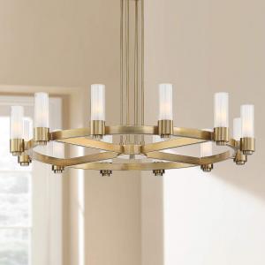 Exquisite imitation yellow bronze chandelier