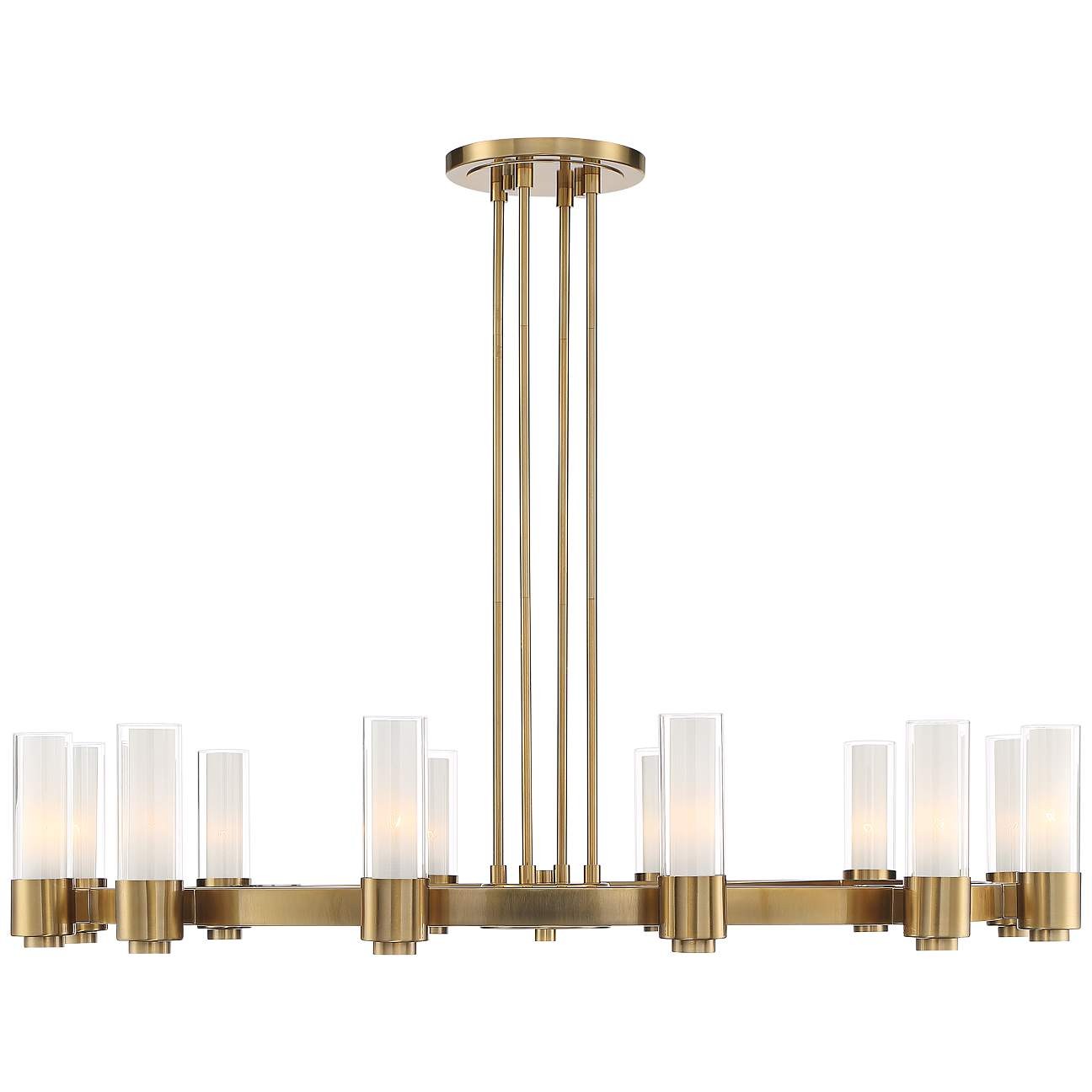 Exquisite imitation yellow bronze chandelier