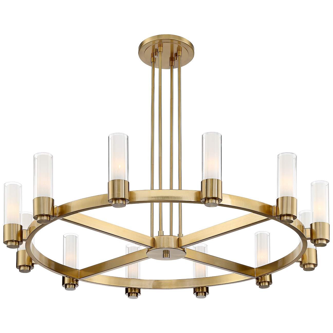 Exquisite imitation yellow bronze chandelier