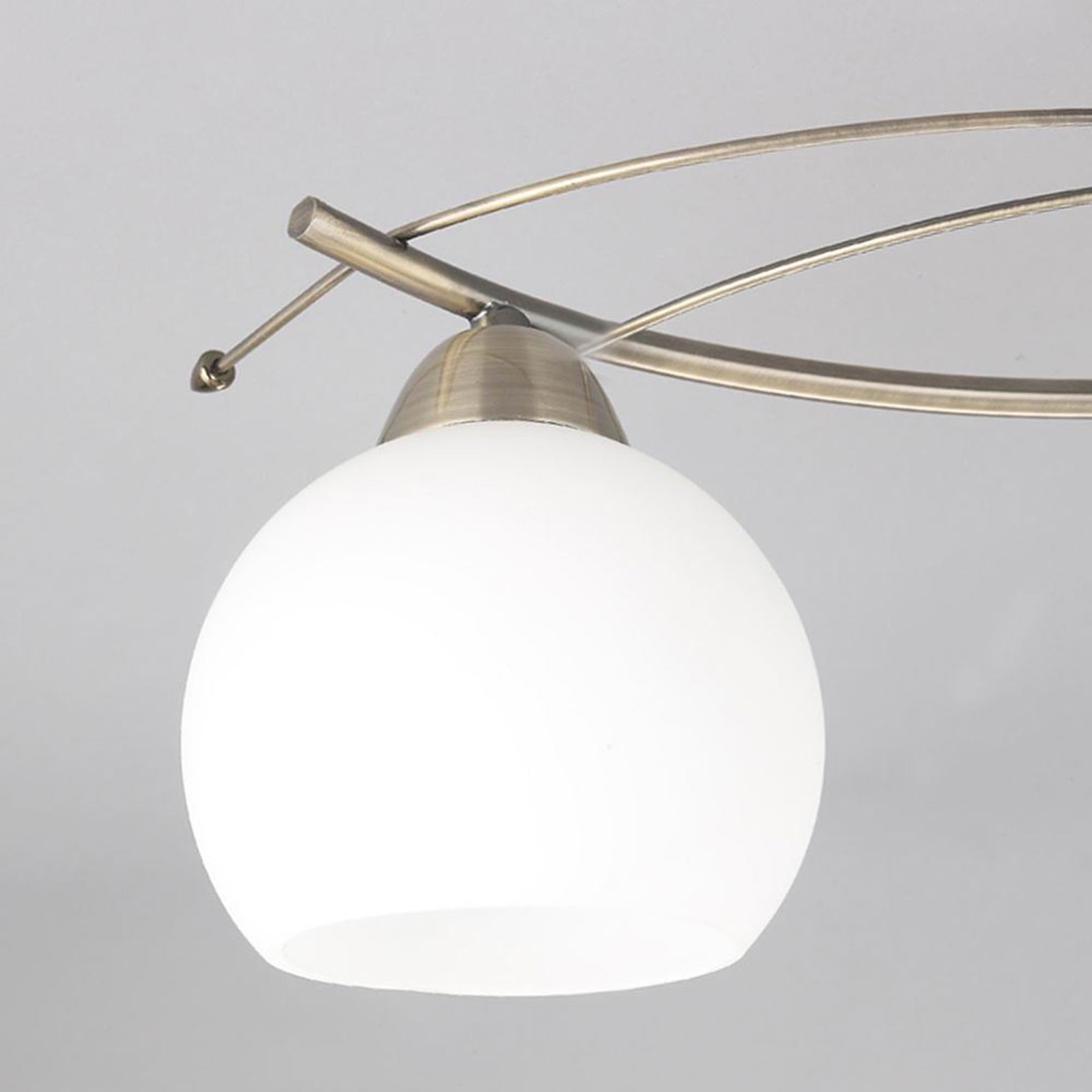 Frosted milky white glass ceiling lamp