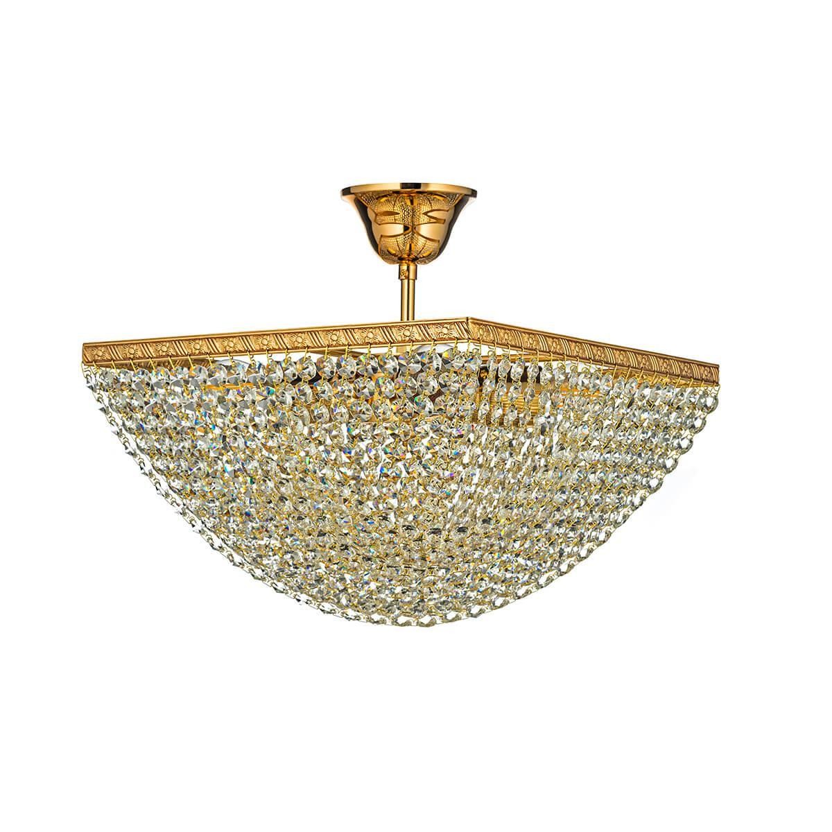 Funnel K9 crystal ceiling lamp