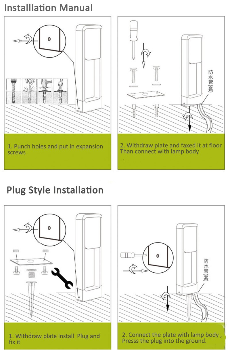 YD28-Outdoor Led Garden Light  Price High Lumen Ip65 7w 10w