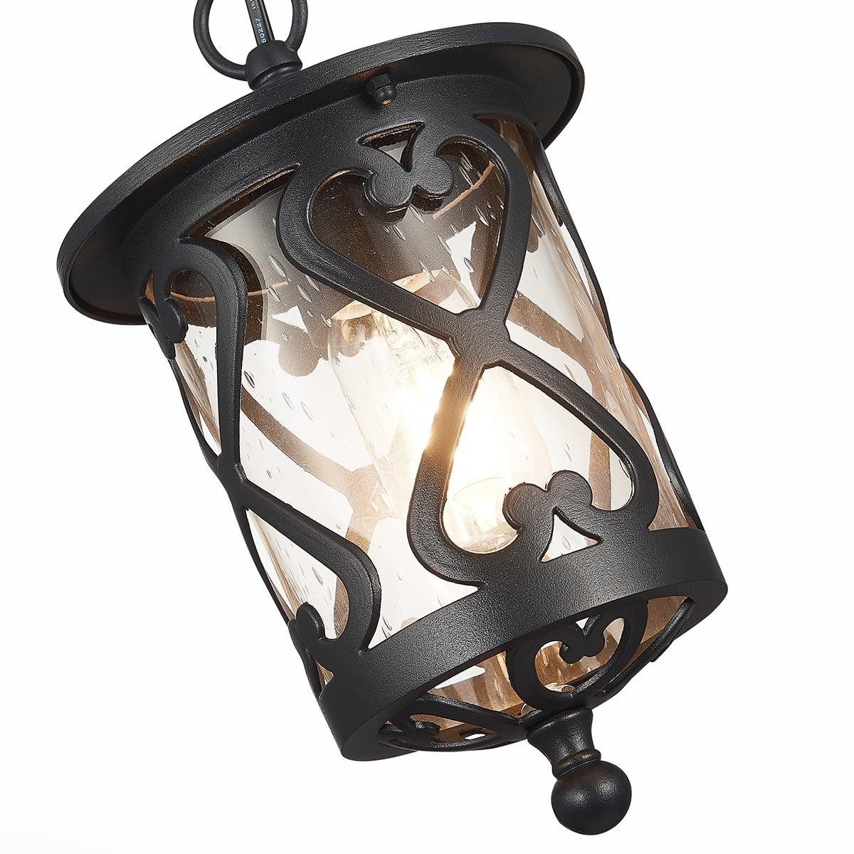 YD145-Classic black outdoor waterproof IP44 chain chandelier