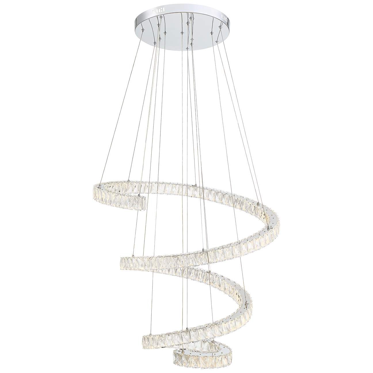 K9 crystal LED chandelier is elegant and shining