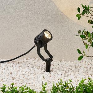 YD97-Practical LED IP65 outdoor spotlight with integrated grounding spike