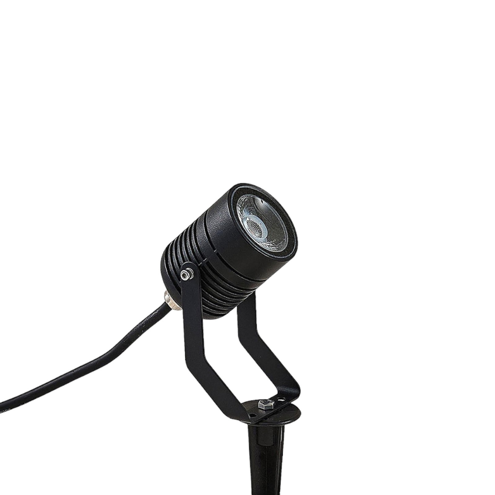 YD97-Practical LED IP65 outdoor spotlight with integrated grounding spike