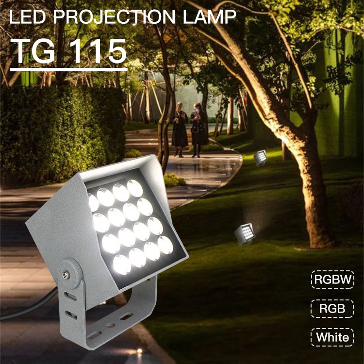 YD84-Outdoor IP65 LED RGB floodlight 36w 48w