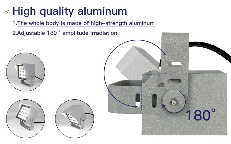 YD84-Outdoor IP65 LED RGB floodlight 36w 48w