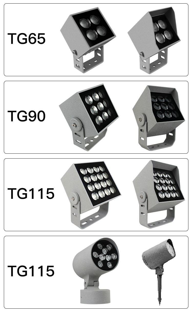 YD84-Outdoor IP65 LED RGB floodlight 36w 48w