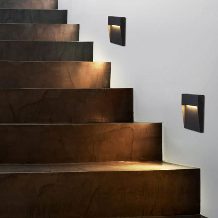 YD67-6W Surface Mount LED Stair Step Wall Light