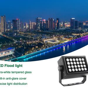 YD77-Outdoor building 24W narrow beam Angle LED floodlight