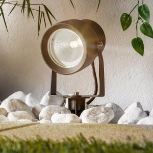 YD96-Practical LED outdoor spotlight Maris with integrated grounding spike, IP65