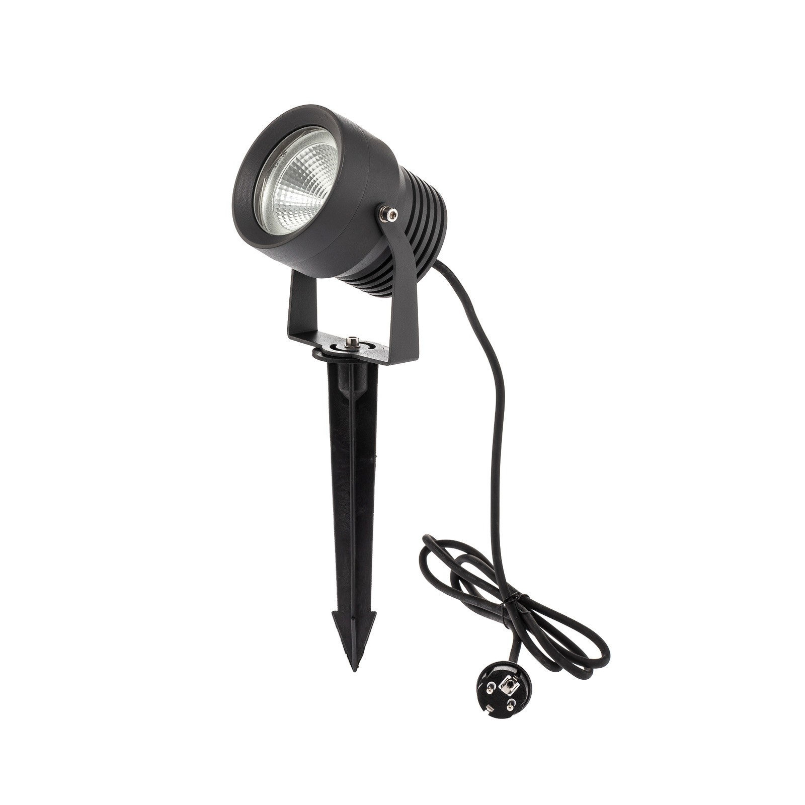 YD96-Practical LED outdoor spotlight Maris with integrated grounding spike, IP65