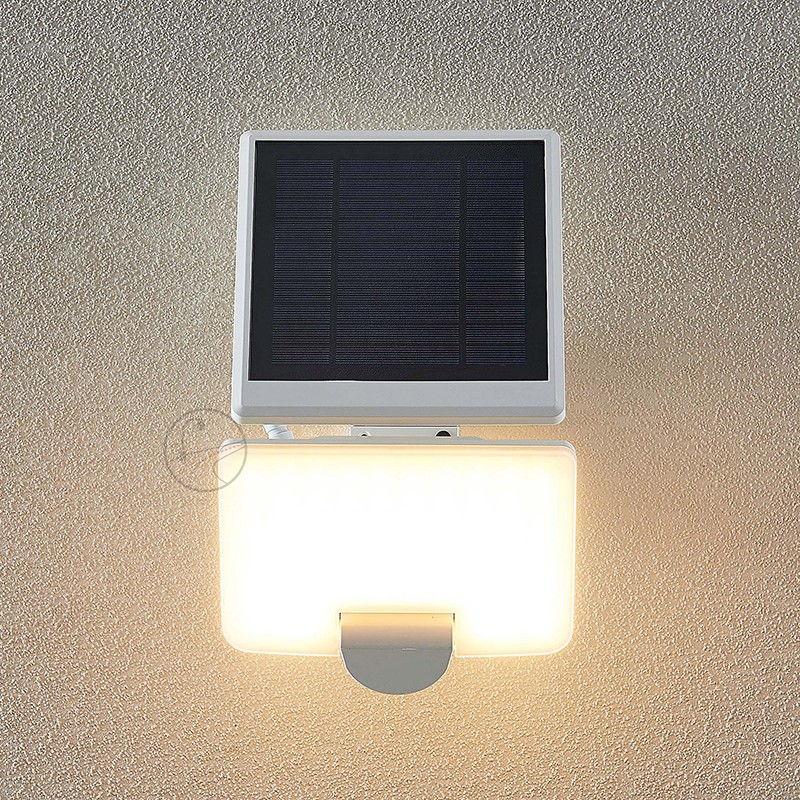 YD32-Outdoor waterproof LED solar wall spotlight sensor white