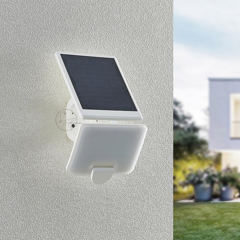 YD32-Outdoor waterproof LED solar wall spotlight sensor white