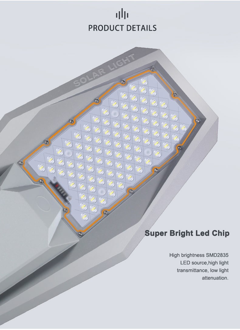 YD103-LED street light 100W Waterproof Long Lifespan 2835 Leds Low Price 