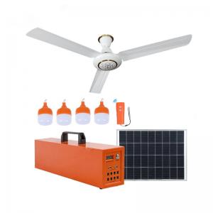 YD45-Solar Ceiling Fan Outdoor Light Solar Panel System Inverter