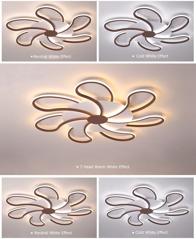 Light luxury modern simple windmill ceiling lamp