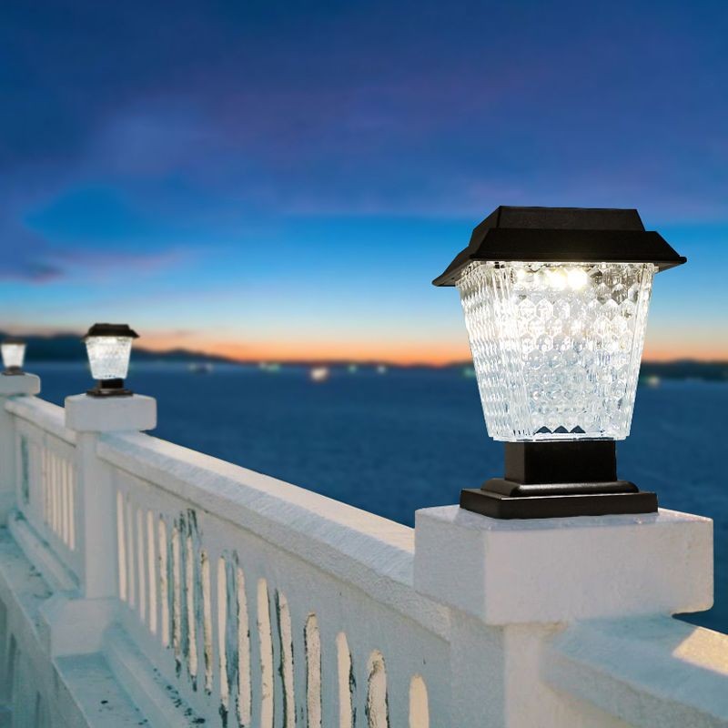 YD88-Modern Solar Energy Pillar Light Waterproof with Pl