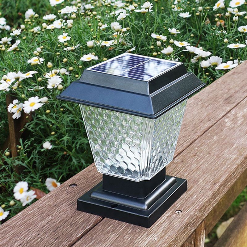 YD88-Modern Solar Energy Pillar Light Waterproof with Pl