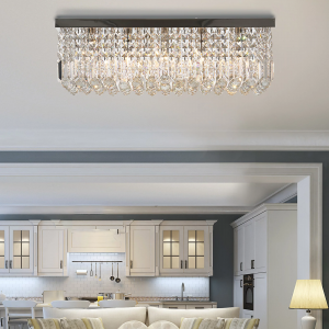 Modern and elegant K9 crystal chandelier with simple appearance