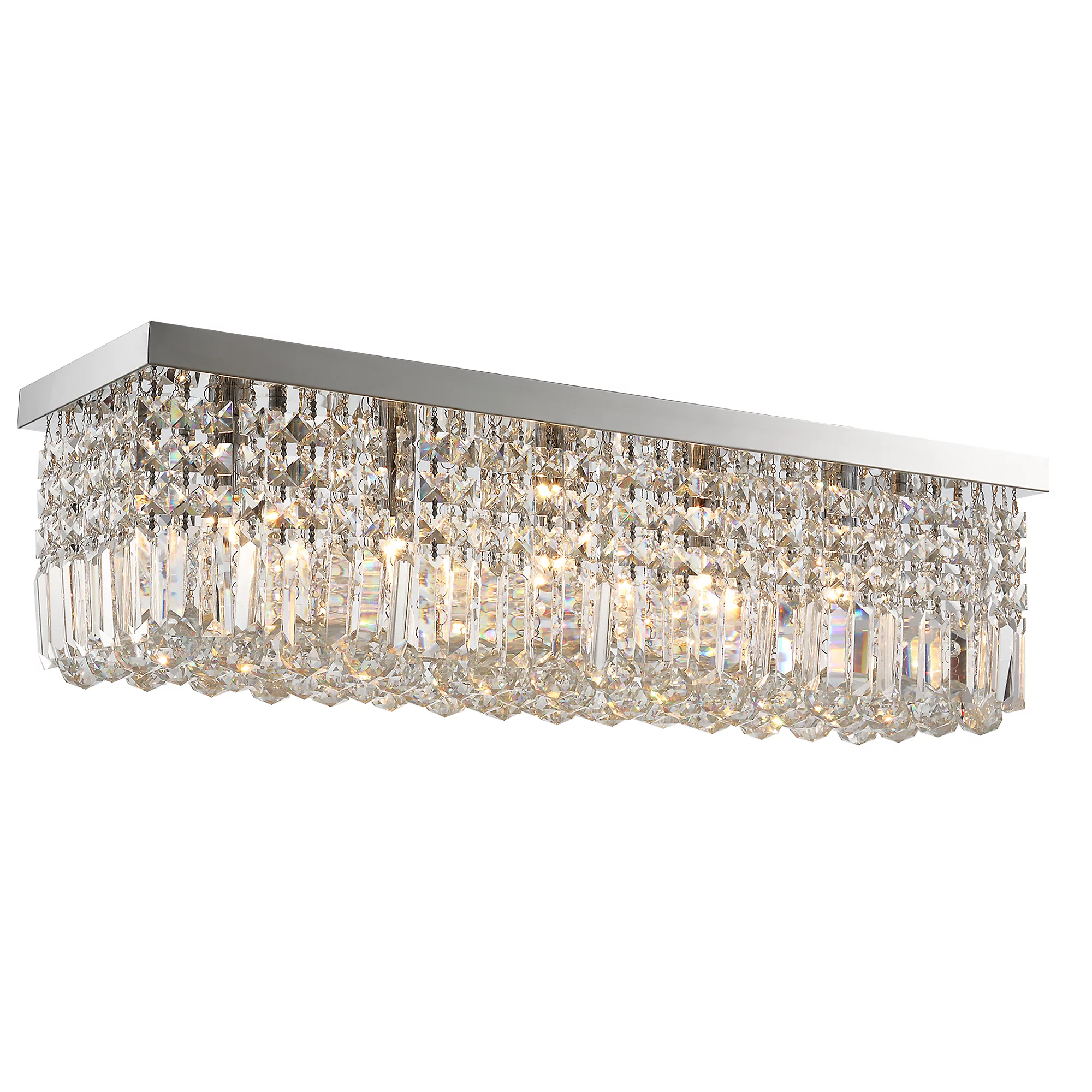 Modern and elegant K9 crystal chandelier with simple appearance