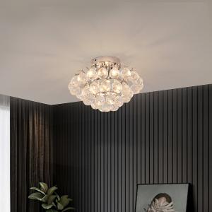 Modern luxury K9 crystal ball ceiling lamp