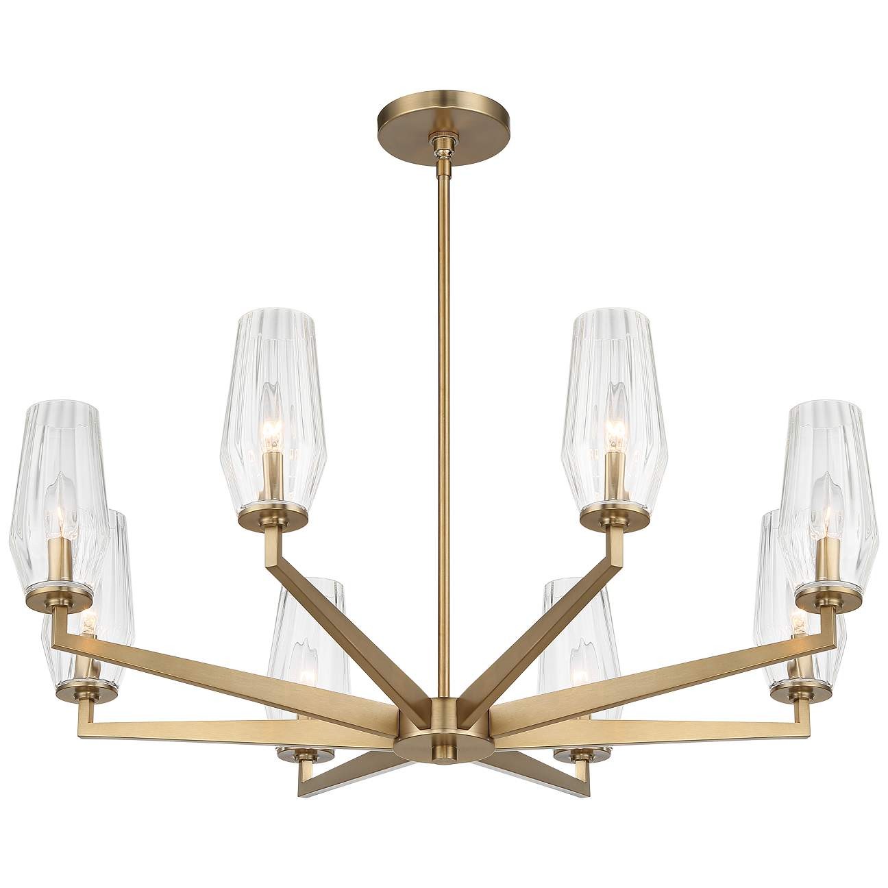 Modern luxury candlestick chandelier