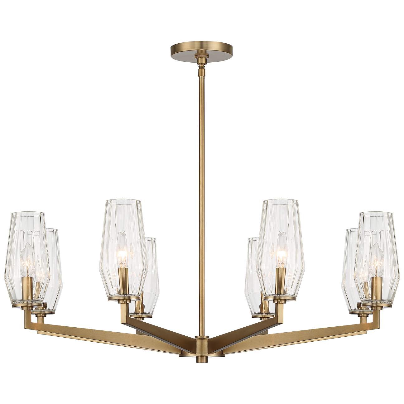 Modern luxury candlestick chandelier