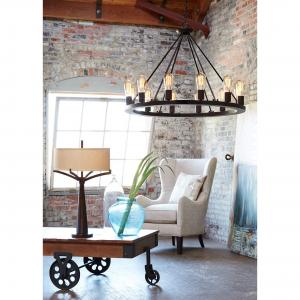 Modern round chandelier