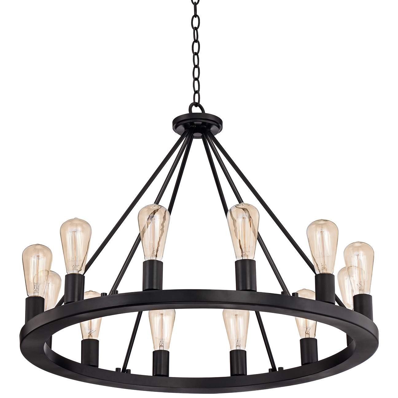 Modern round chandelier