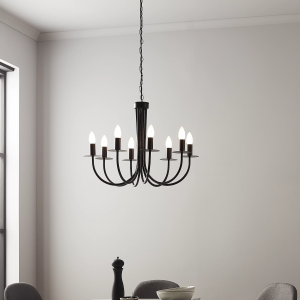 Modern simple bulb chandelier