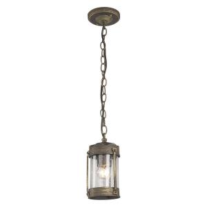 YD135-Vintage Bronze Bucket Waterproof Chandelier