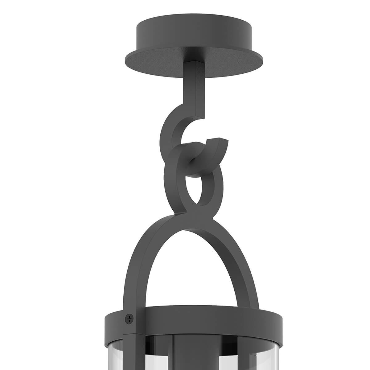 YD138-Corridor hook clear glass outdoor chandelier