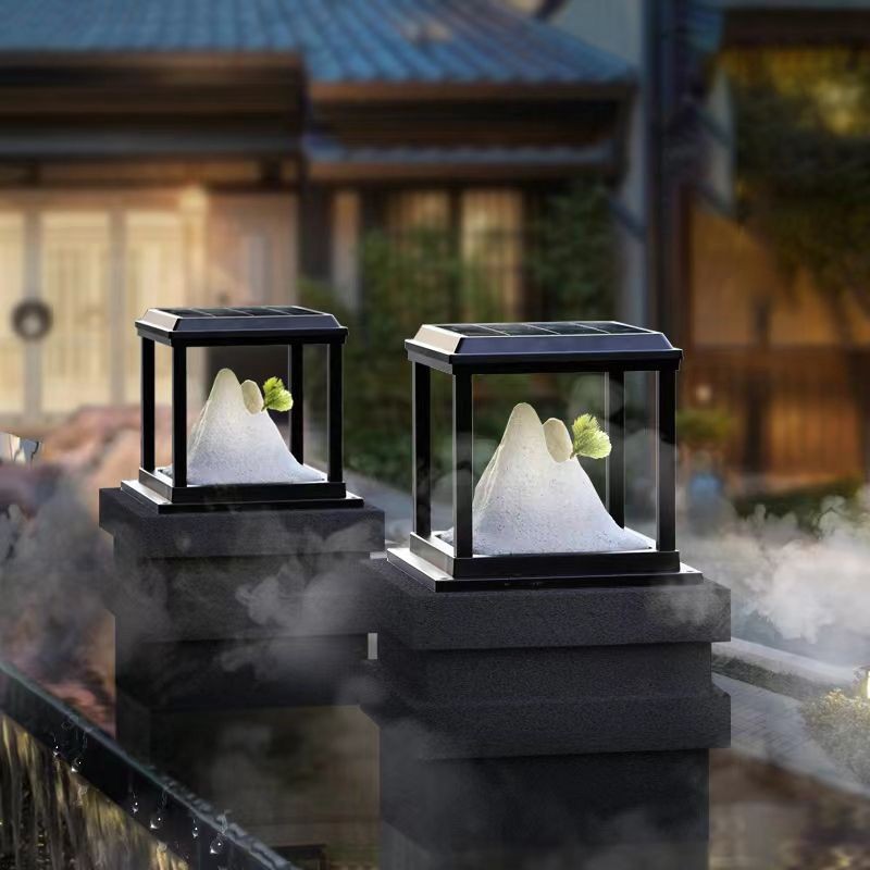 YD89-Nordic Style Aluminum Outdoor Light Square Shape