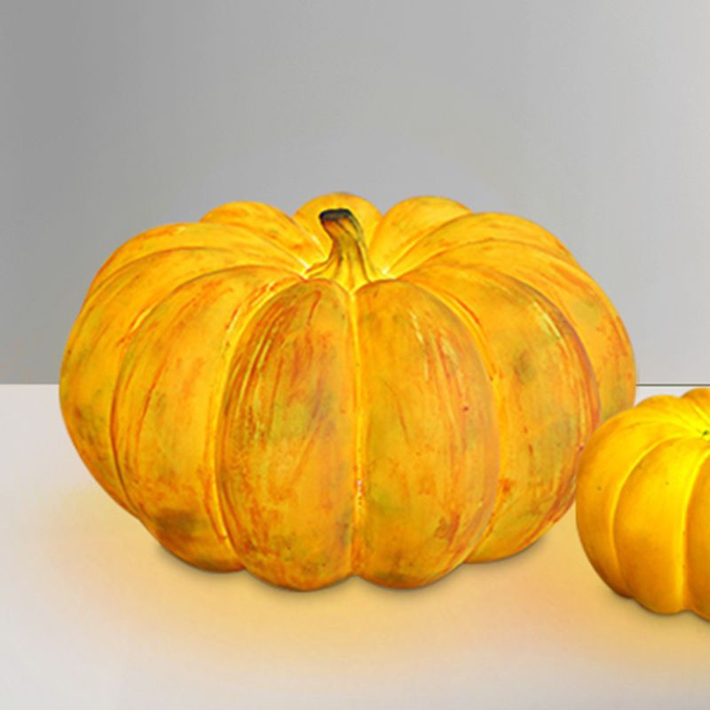 YD65-Bionic Pumpkin Solar Lawn Light Resin Outdoor Lighting