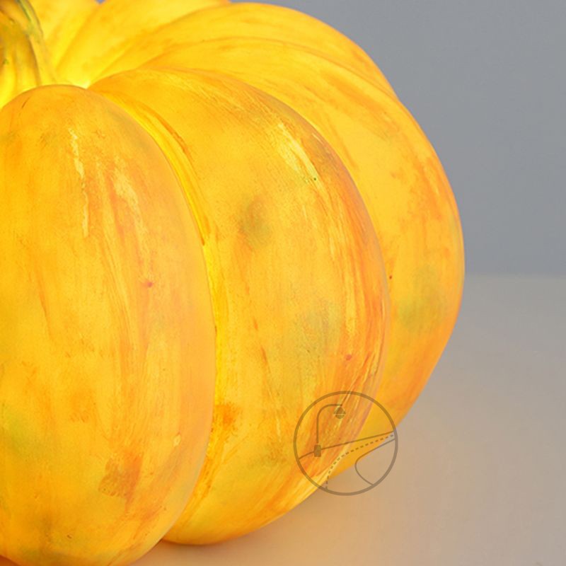 YD65-Bionic Pumpkin Solar Lawn Light Resin Outdoor Lighting