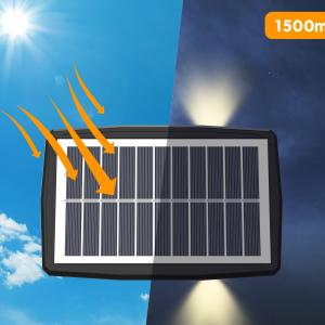 YD84-Outdoor Solar Wall Light Waterproof Long Lifespan 2835 Leds Low Price