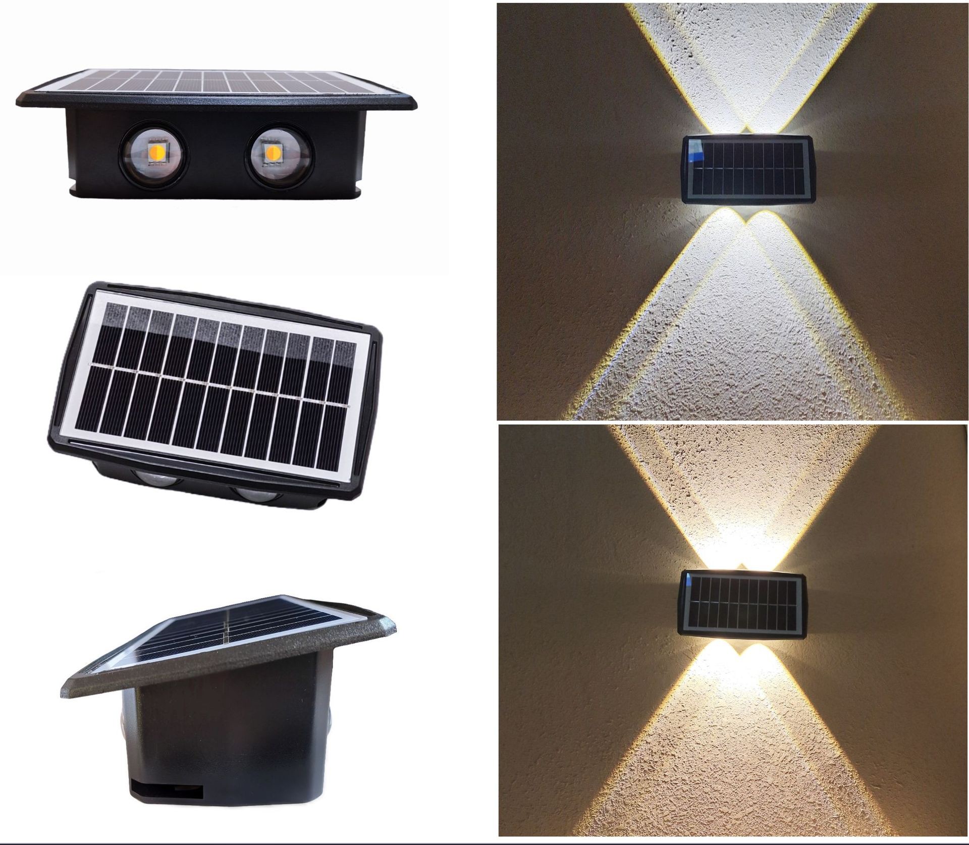 YD84-Outdoor Solar Wall Light Waterproof Long Lifespan 2835 Leds Low Price