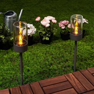 YD64-Wine Glass Solar Floor Light Outdoor Waterproof Garden Light