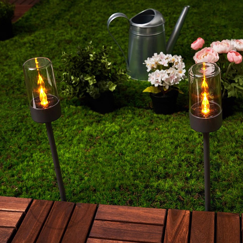 YD64-Wine Glass Solar Floor Light Outdoor Waterproof Garden Light