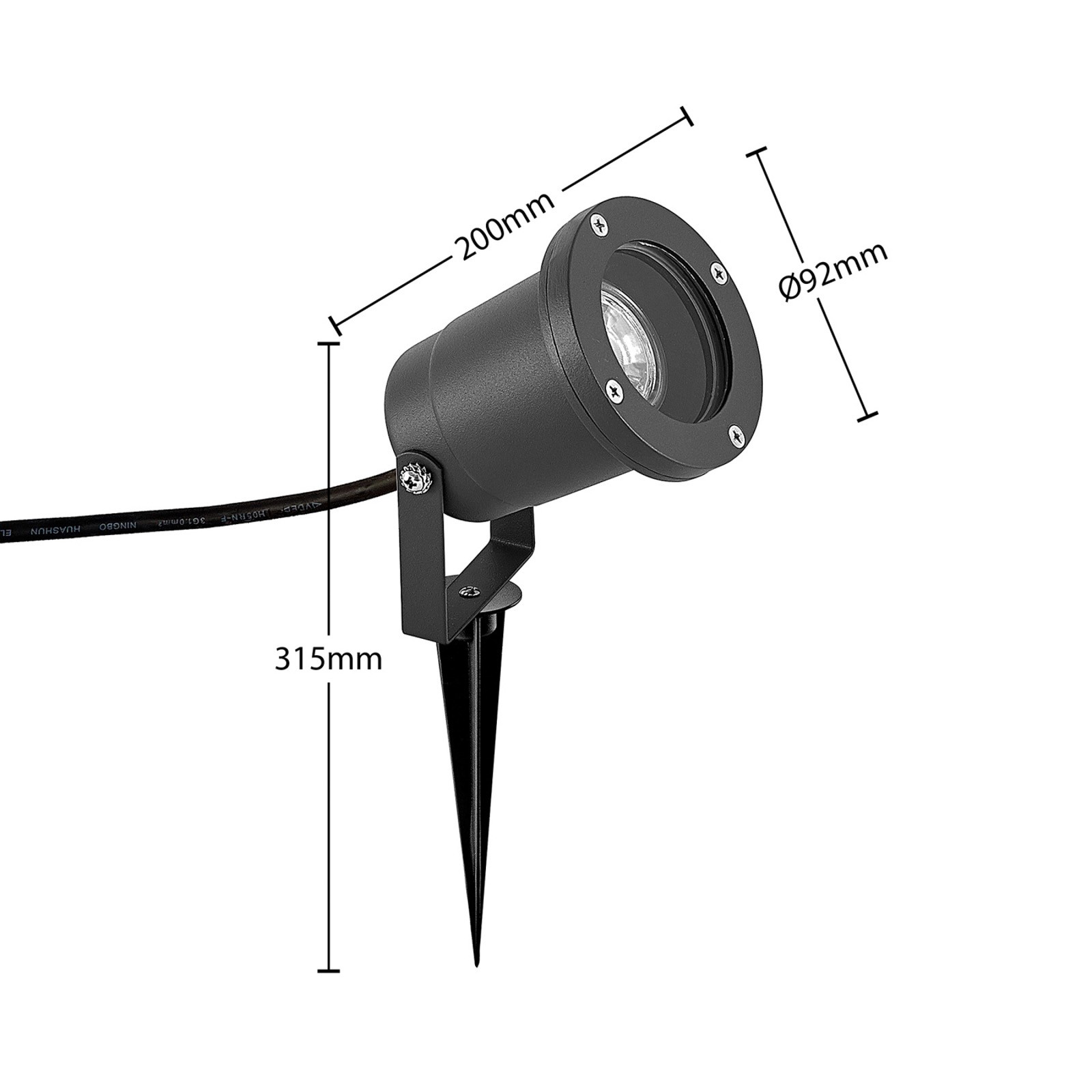 YD100-Outdoor spotlights as ground nails