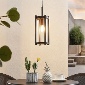 YD159-The outdoor four-sided cylindrical chandelier creates a stylish atmosphere