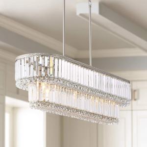 Oval traditional gorgeous K9 crystal chandelier